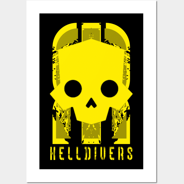 Helldivers Wall Art by Behemoth